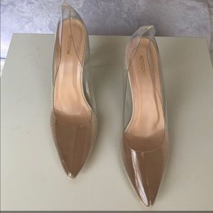 Clear Court Heels